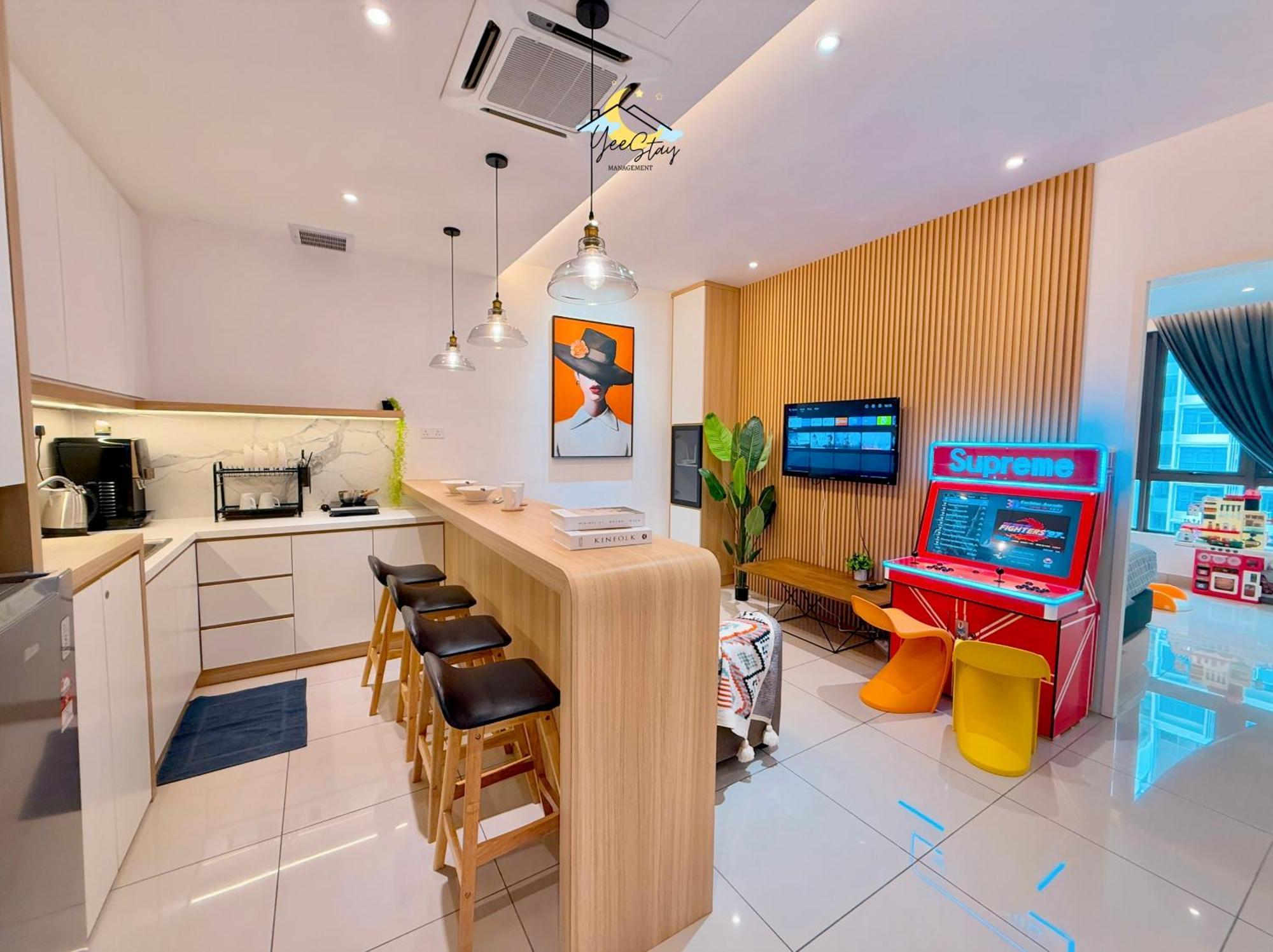Seaview Poolview Cityview Baliresidence Video Game 5Minjonker Malacca Ngoại thất bức ảnh
